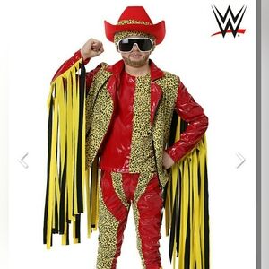 NWT Kids Macho Man Randy Salvage wrestling Costume size S